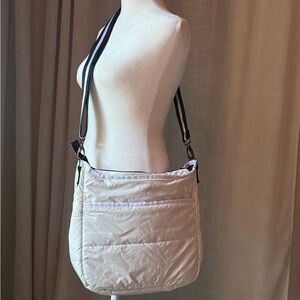 HAUTE SHORE Cream Crossbody Bag